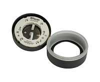 Светильник потолочный GX53 12W 230V черный HL455