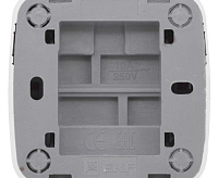 Выключатель 2-клавишный 10А с индикатором EKF EGV10-123-10 сн/пр