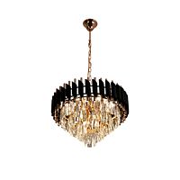 Люстра SANDRA E14x8 480x905-BKGD/CRYSTAL-220-IP20