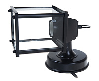 Светильник садово-парковый  60W 230V E27 черный на стену вниз PL200