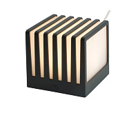 Настенный светильник 13W 230V GX53 IP54 черный DH0605