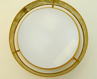 Светильник светодиодный накладной 36W 4200-6400K золото