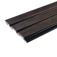 Панели 3D RAIL из вспененного полистирола Дуб рустикальный 2700*120*10мм