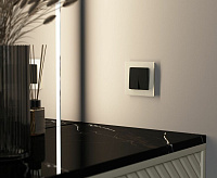 Веркель Рамка на 1 пост (шампань/стекло soft-touch) W0013111