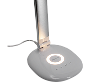 Настольная лампа UL613 белый/серебро