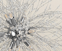 Люстра Дали G9x9 хром