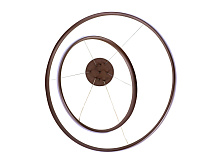 Cветильник FL406 CF 84W кофе с пультом