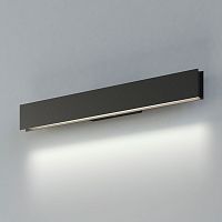 Настенный светодиодный светильник MRL 1127 LINE LED чёрный IP20