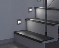 Веркель Встраиваемая LED подсветка (серебряный) WL06-BL-01-LED сн/пр