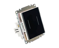 Катрин Выключатель 2-кл сенсорный 250В 5A черный GLS2-7204-05