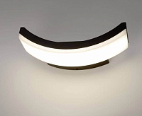 Настенный светодиодный светильник 1672 TECHNO LED черный IP65 сн/пр