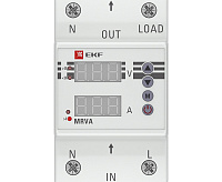 Реле напряжения и тока с дисплеем MRVA 25A EKF PROxima сн/пр