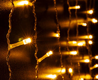 Гирлянда бытовая электрическая занавес/теплый белый 200-001