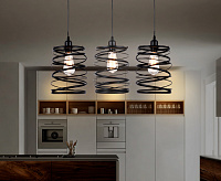 Подвесной светильник TR8403/3 BK 60W черный E27/3