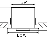 Светильник встраиваемый 214120 CARDANO 111X2 БЕЛЫЙ