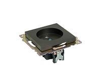 Катрин Розетка 1-ая б/з графит GLS16-7109-06