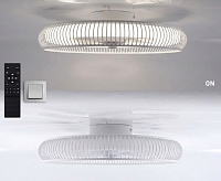 Люстра светодиодная "FAN FRAME" 45W+15W R-APP-500x125-White/White-220-IP20