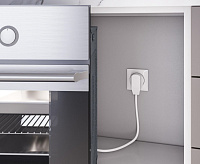 Веркель Розетка с вилкой для электроплиты 32А 250В (белый) W1189201