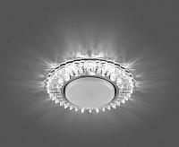 Светильник с подсветкой GX53 CD4025/1 15W 4000К прозрачный хром