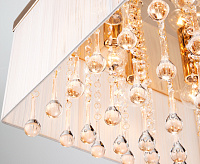 Люстра металл 3267/8 золото/белый