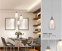 Подвесной светильник 50085/3 хром