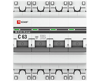 Автоматический выключатель EKF ВА 47-63 4P 4,5kA 32 А