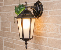 Светильник уличный GL 1004D черное золото