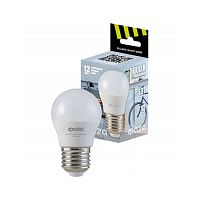 Лампа светодиодная FLL-G45 12W 5000К E27 230/50