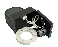 Настенный светодиодный светильник GX53 с датчиком освещенности, черный IP54 DH1202