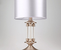 Настольная лампа 01045/1 сатин-никель сн/пр