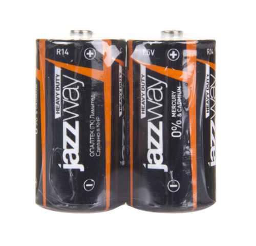 Батарейка R14 JAZZway Heavy Duty (Black)/24