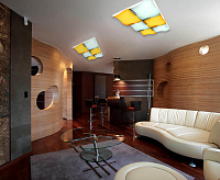 Люстра светодиодная Orbital FP2356 192W белый (Парус)