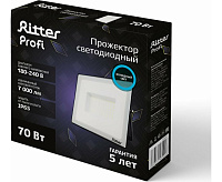 Прожектор светодиодный PROFI 70W, 6500К IP65 REV 53409 3