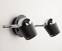Спот - 20057/2 хром/черный