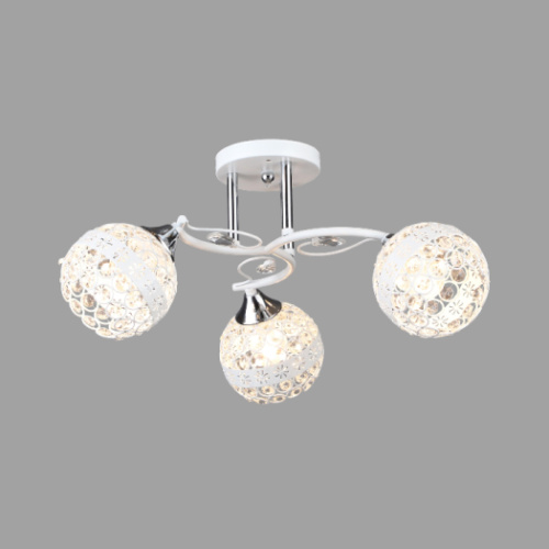 Люстра 6431/3 WT+CR