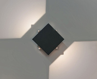 Уличный настенный светодиодный светильник TECHNO FOBOS 1607 LED графит