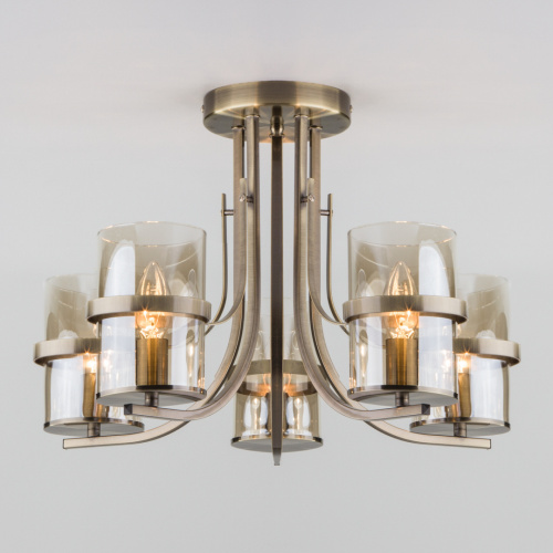 Люстра металл 60085/5 античная бронза сн/пр