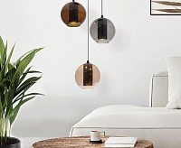 Подвесной LED светильник 50258/3 дымчатый/бежевый/шоколад