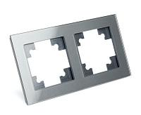 Катрин Рамка 2-ая стекло графит GFR00-7002-06