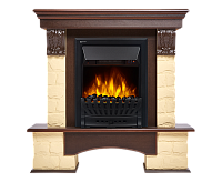 Портал Forte Wood Classic камень коричневый , шпон темный дуб