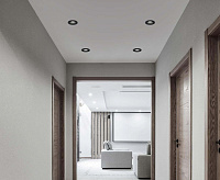 Светильник встраиваемый 25024 7W 4200K черный сн/пр