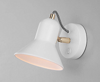 Спот - 20083/1 белый/золото