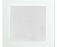 Катрин Выключатель 1-кл в сборе белый GLS10-7003-01