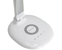 Настольная лампа UL613 белый/серебро