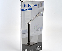 Настольная лампа DE1725 черный