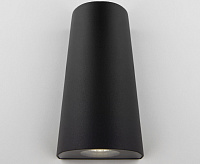 Настенный светодиодный светильник 1525 TECHNO LED черный IP54