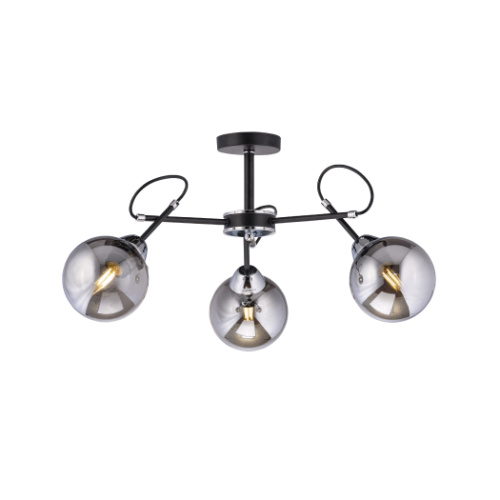 Люстра 40317MD/3 MBK+CH