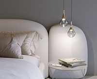 Подвесной LED светильник 50256/1 дымчатый