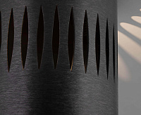 Накладной светодиодный светильник DLS026 7W 4200К черный