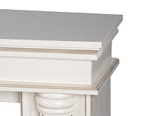 Каминокомплект: Очаг Royal Thermo Aurora RTFP/P-AR60LS, портал Olympia 60 слоновая кость